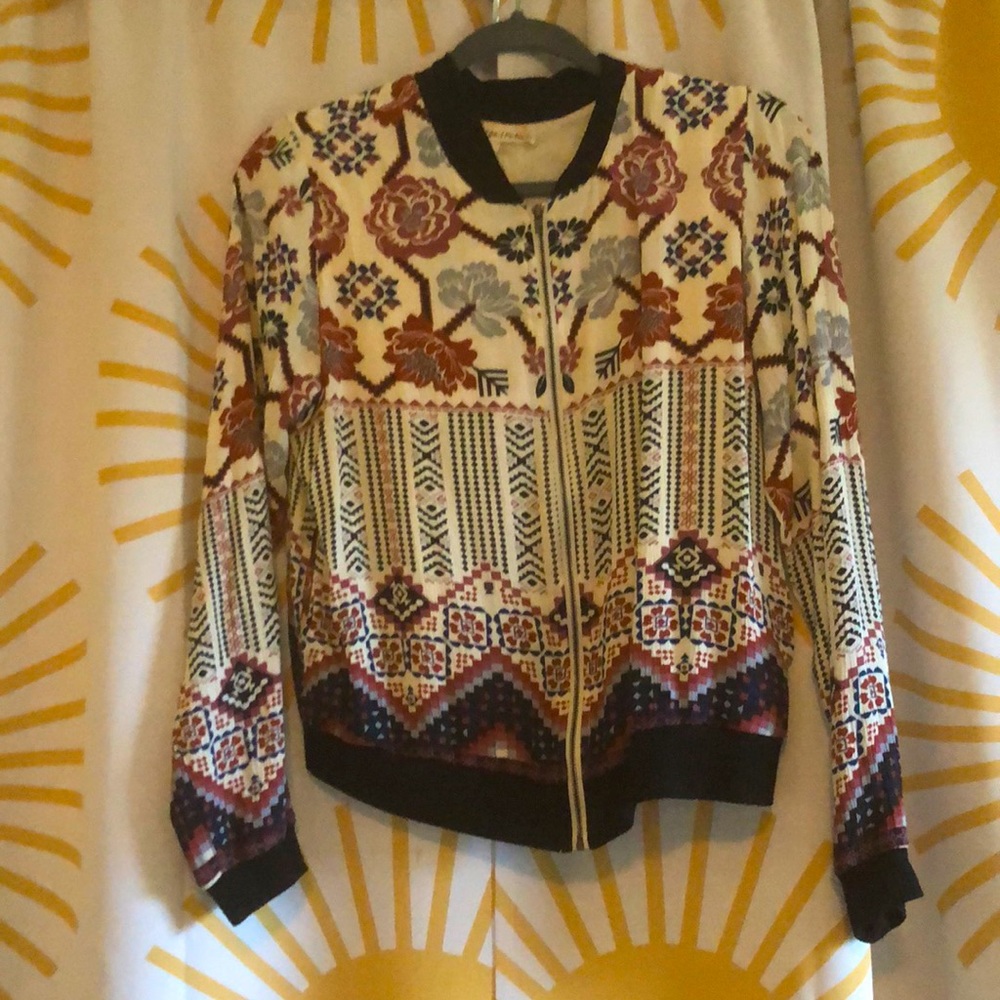 Boho Bomber Jacket
